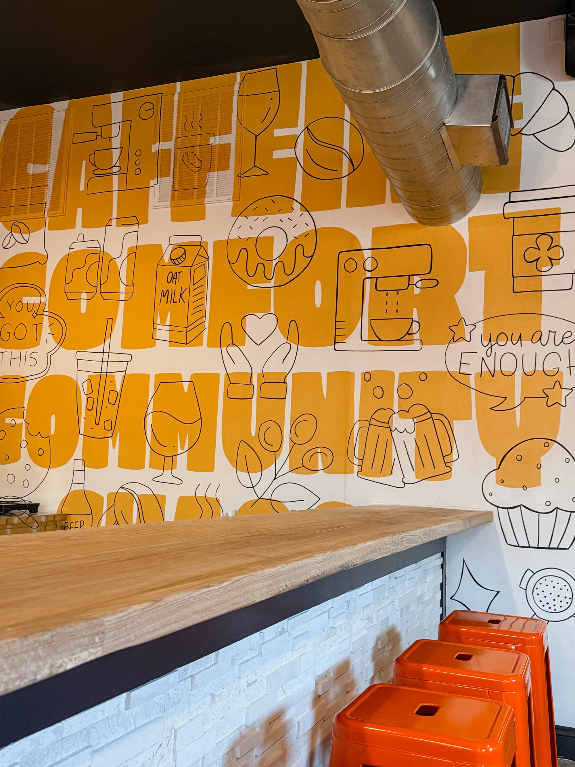 Unhinged Coffee & Co, Restaurant in Knightdale