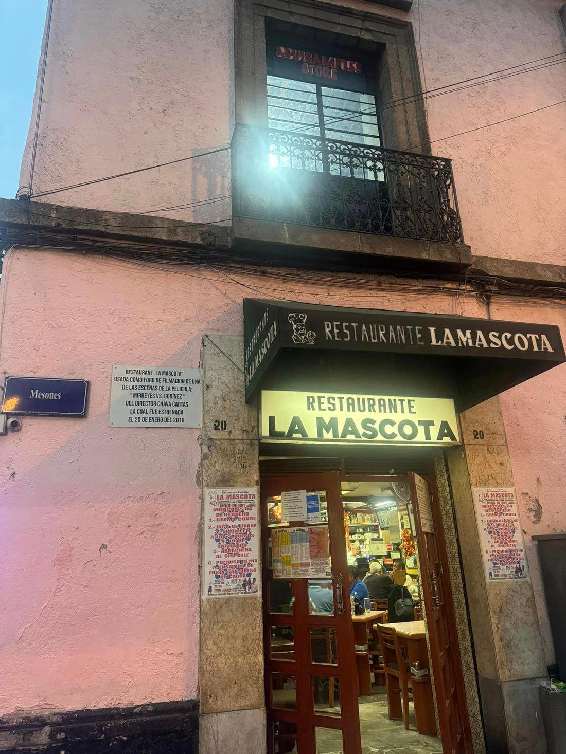 La Mascota restaurant in Mexico City, Mexico
