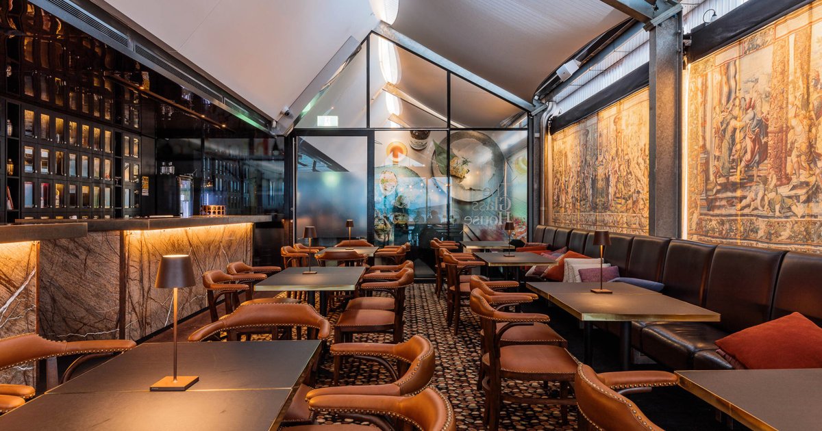 The Glass House Hobart restaurant in Hobart, Australia