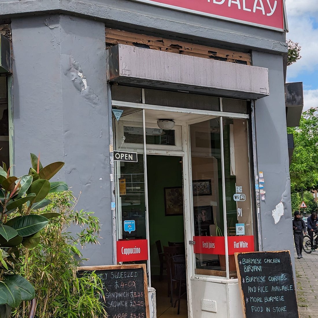 Mandalay restaurant in London, United Kingdom