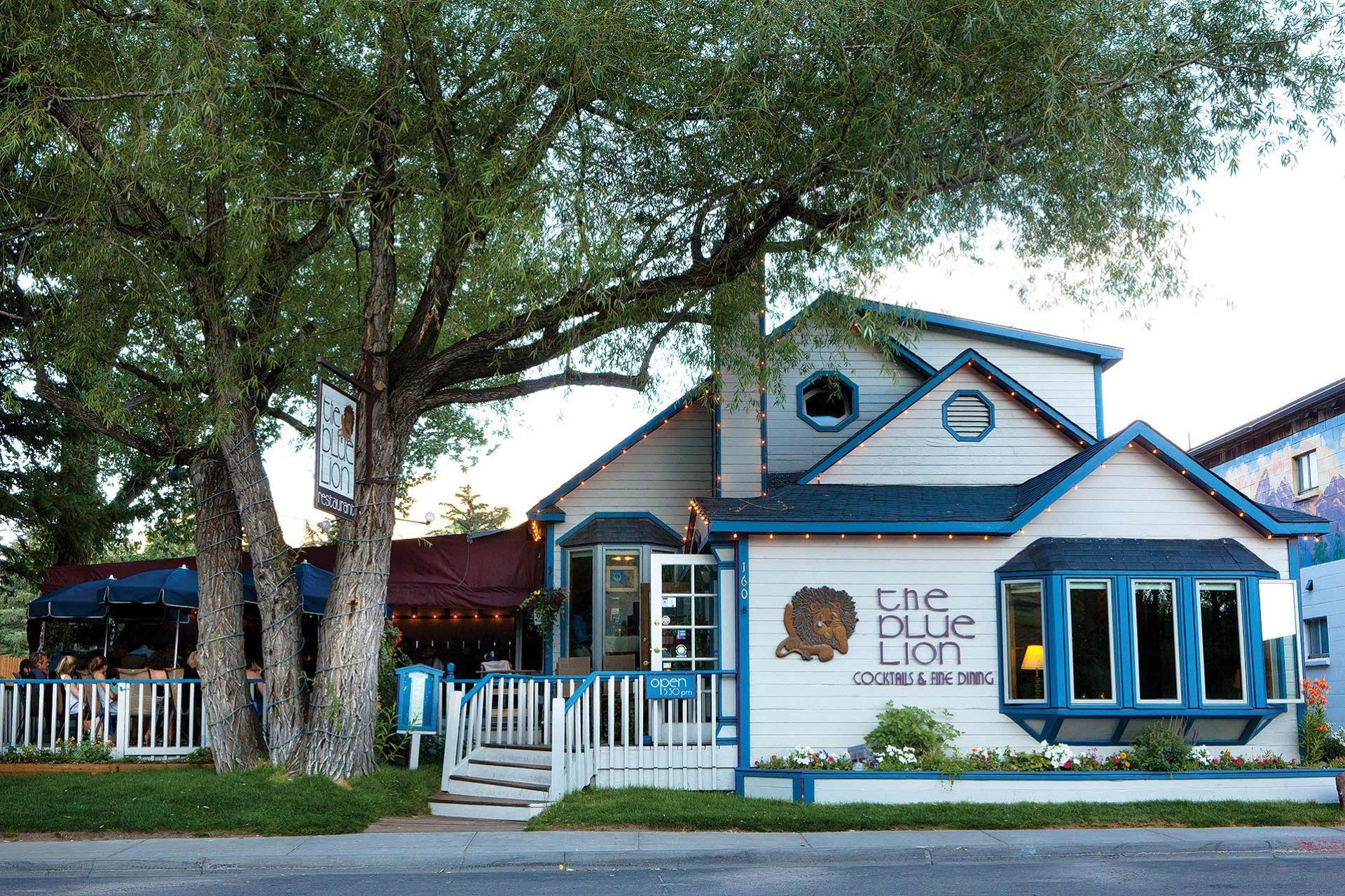 The Blue Lion restaurant in Jackson