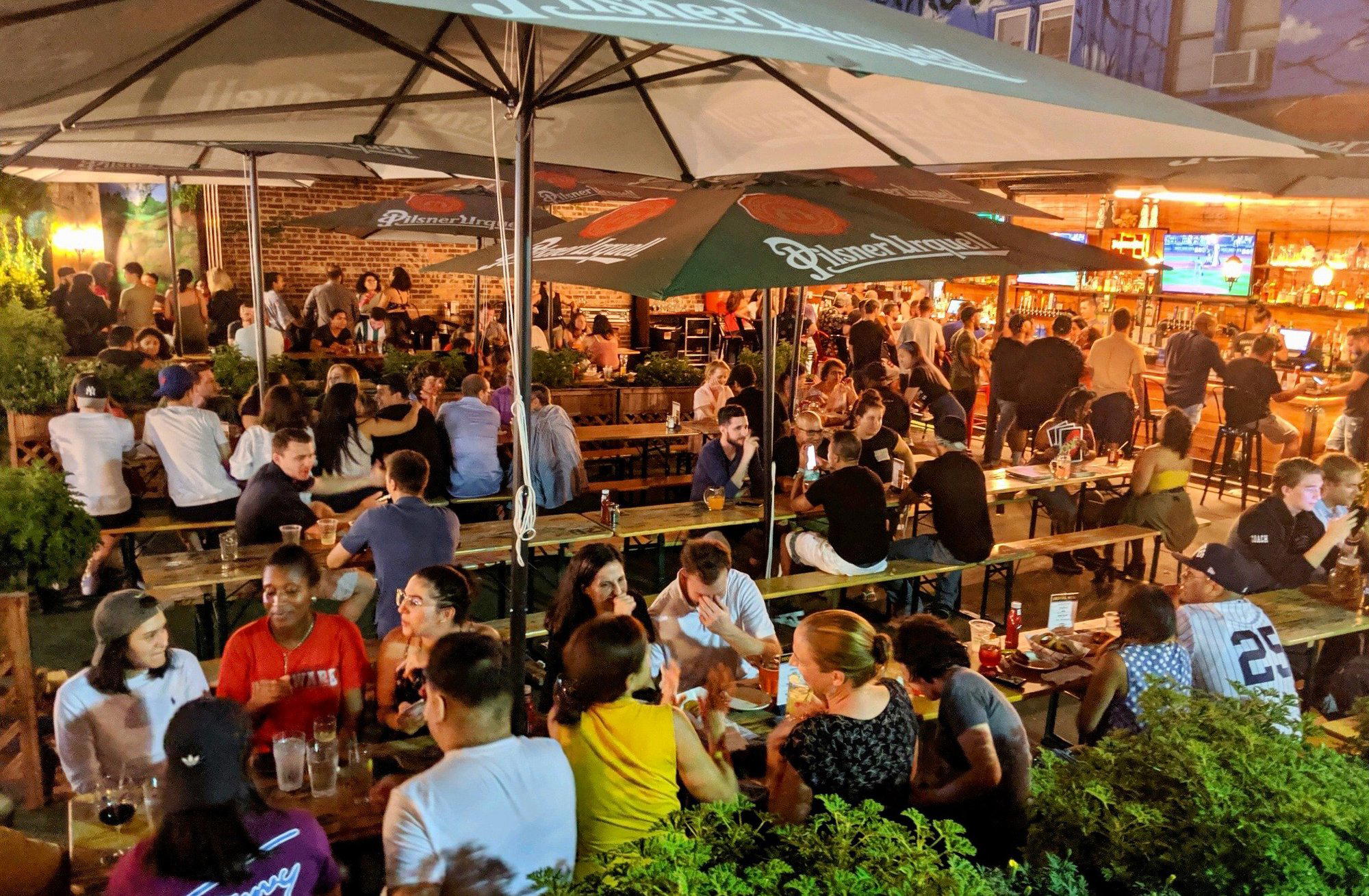 Boardwalk Beer Garden restaurant in New York City, United States