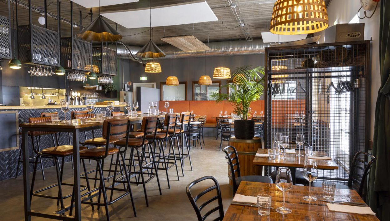 Von Mathús-Bar restaurant in Hafnarfjor Ur, Iceland
