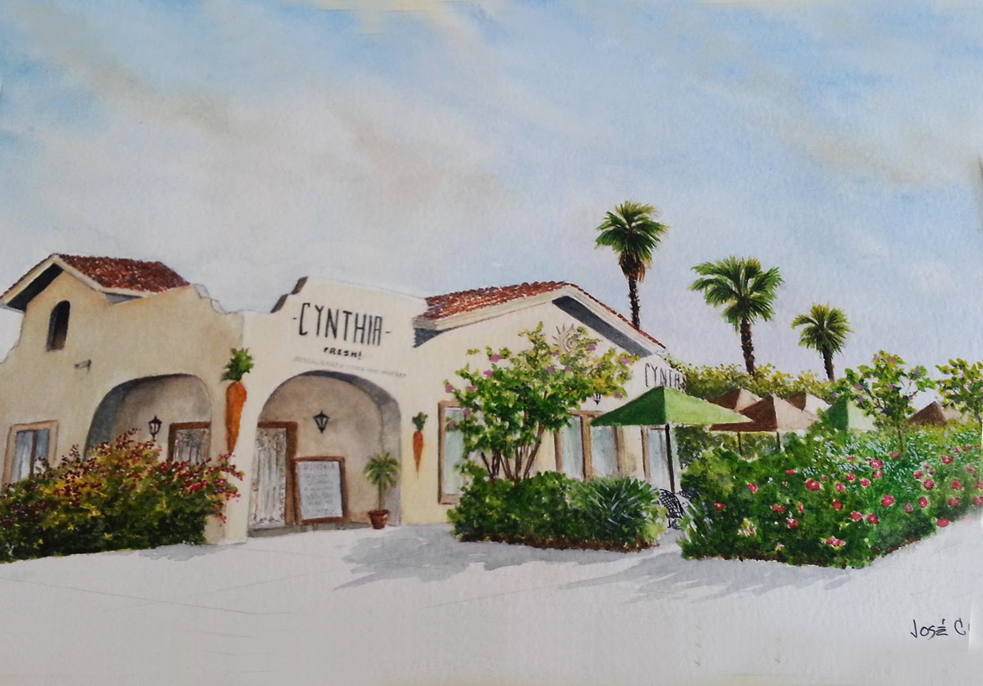 Cynthia Fresh restaurant in San Jose Del Cabo, Mexico