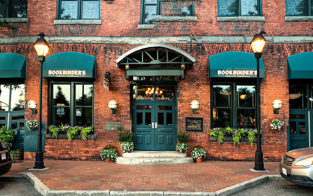 Bookbinder's Seafood & Steakhouse restaurant in Richmond