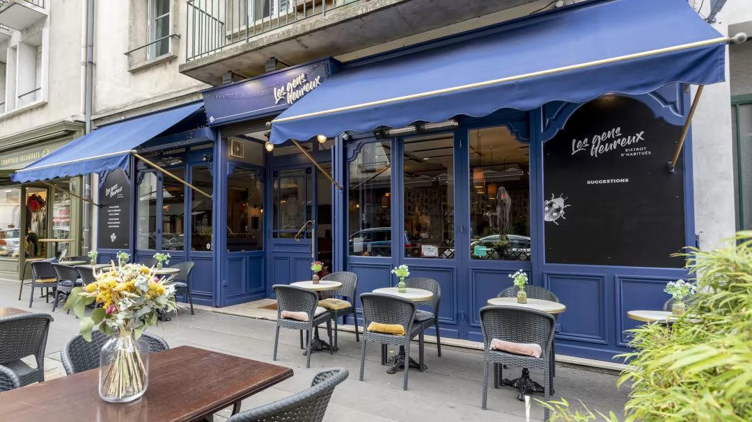 Les Gens Heureux restaurant in Tours, France