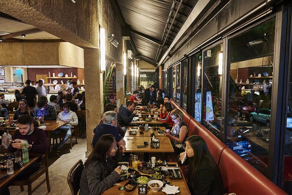 Djapa Moema restaurant in São Paulo, Brazil
