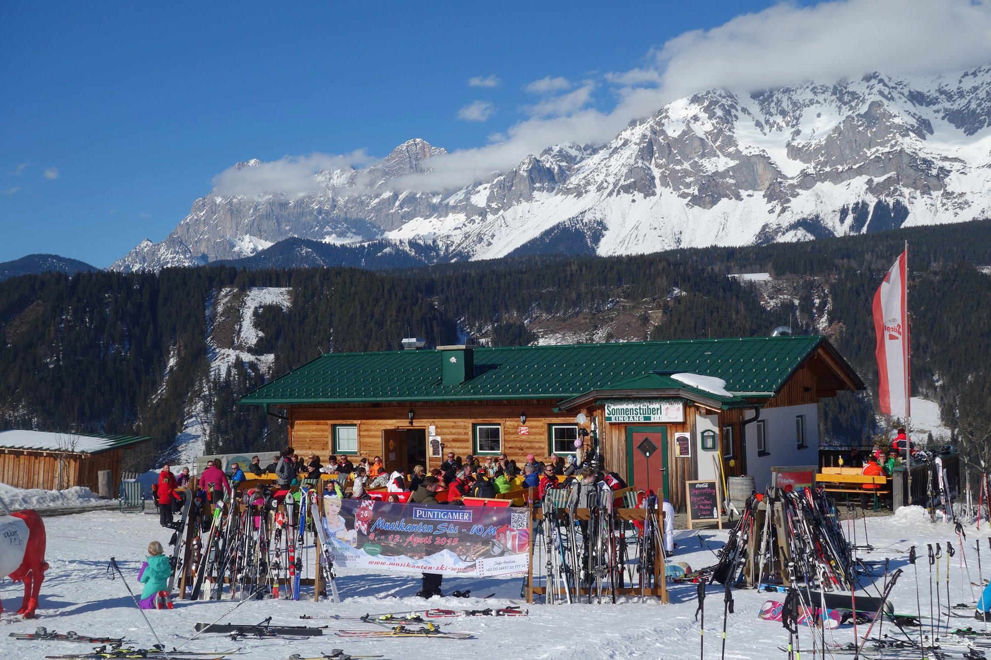 Sonnenstüberl restaurant in Schladming, Austria