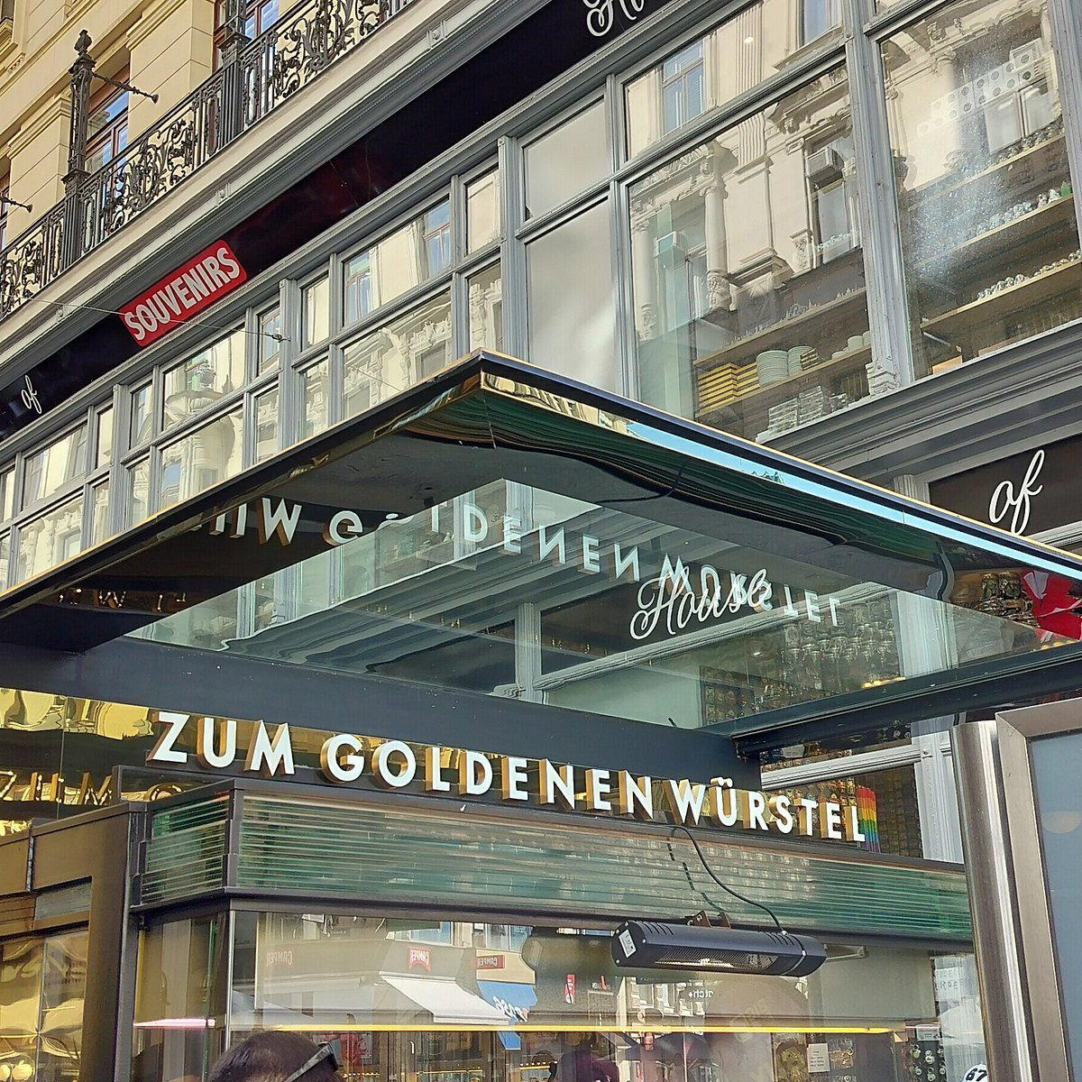 Zum Goldenen Würstel II restaurant in Vienna, Austria