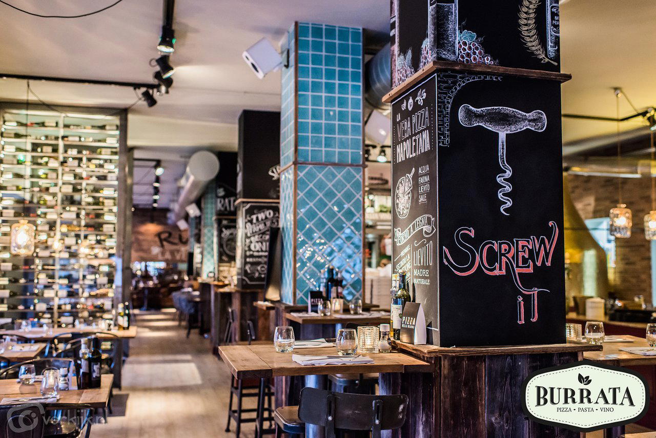 Burrata restaurant in The Hague, Netherlands