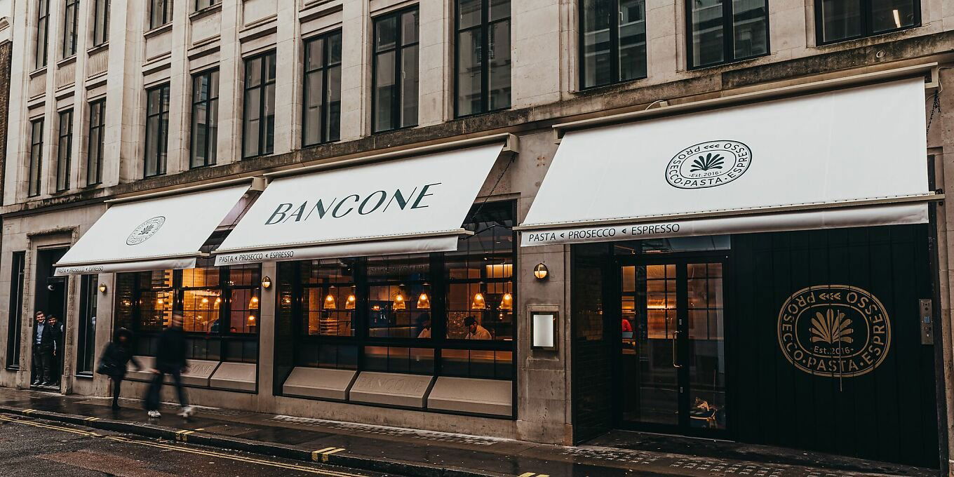 Bancone Golden Square, Restaurant in London