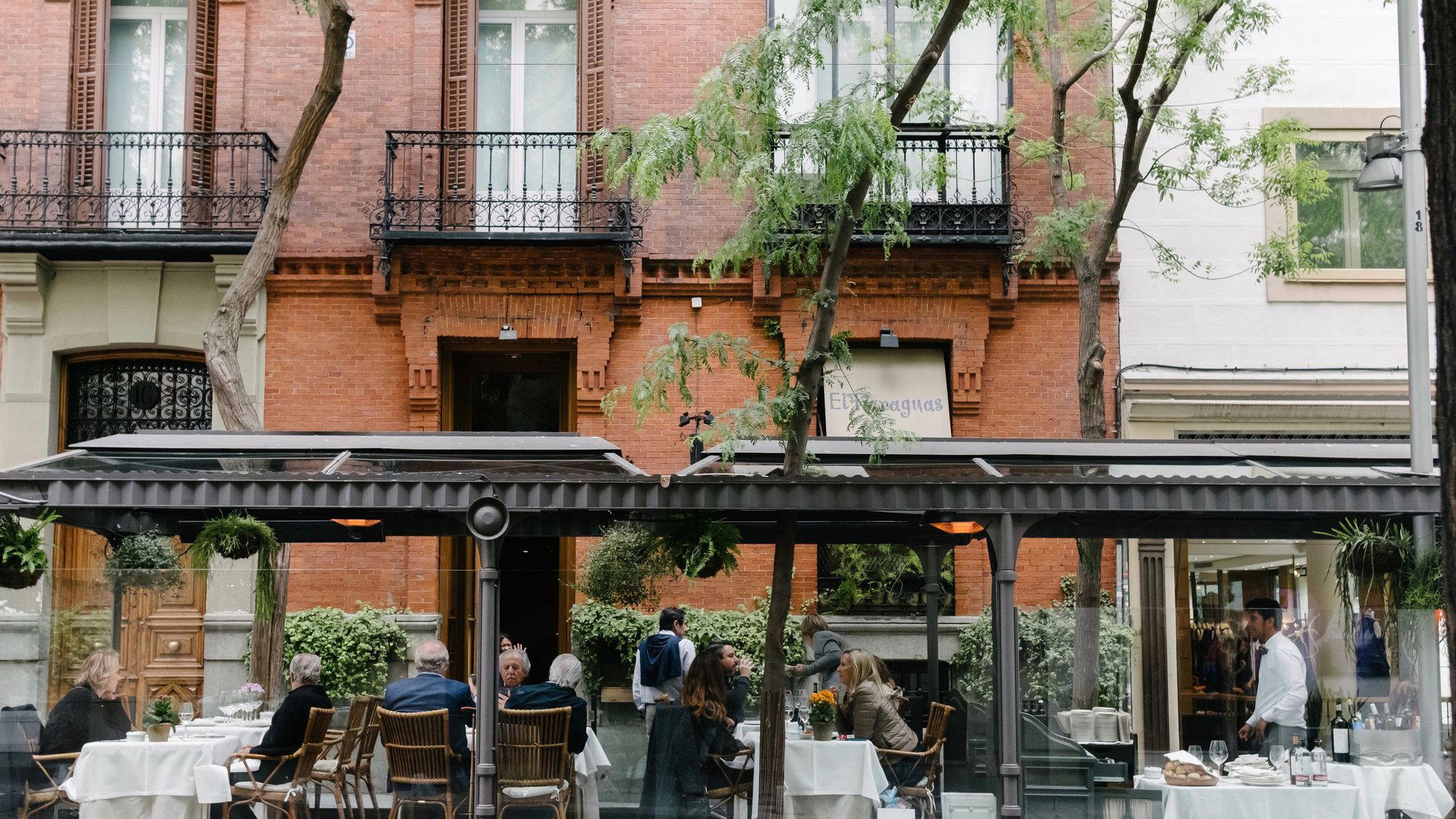 El Paraguas restaurant in Madrid, Spain