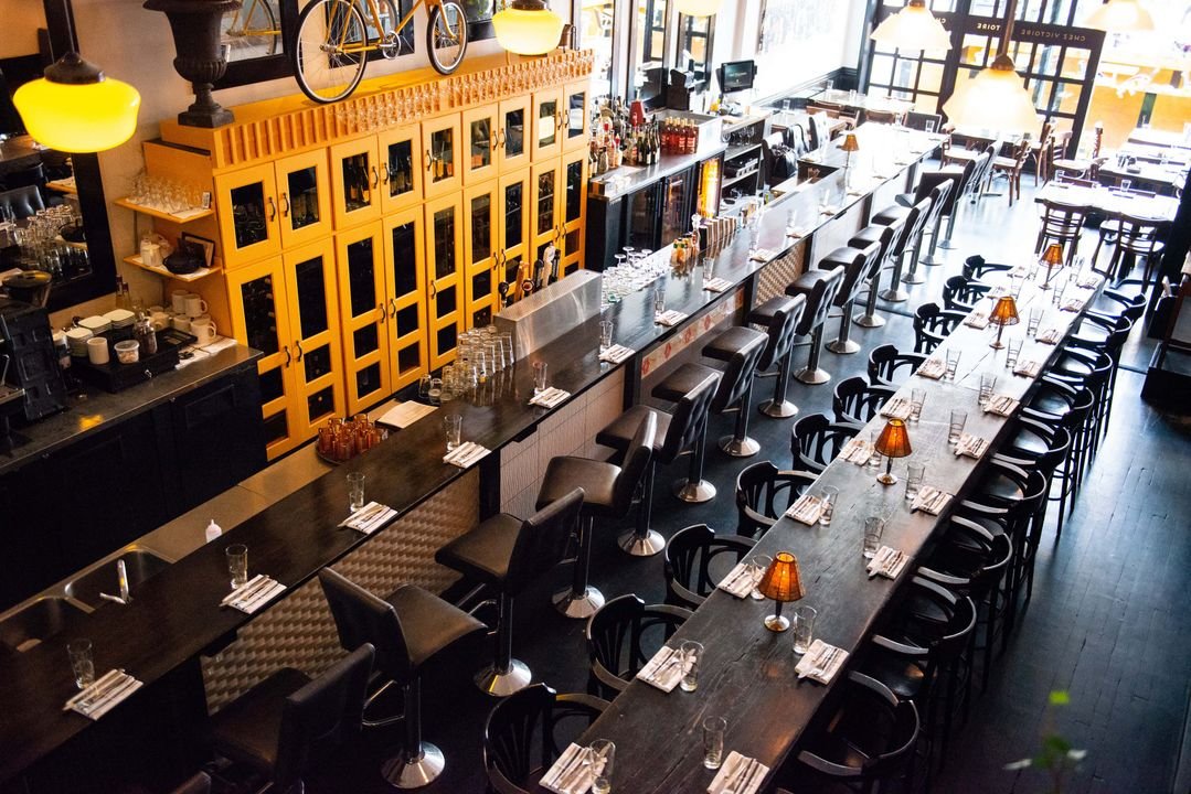 Chez Victoire restaurant in Montreal, Canada