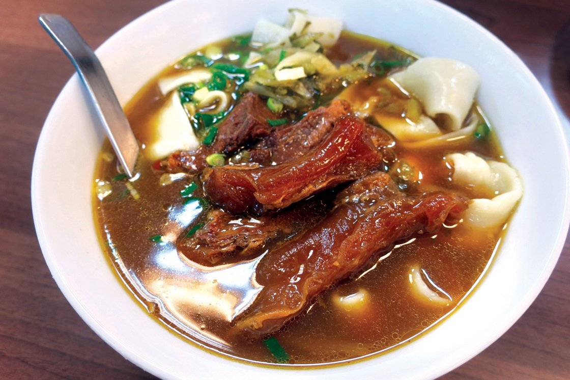 Dongmen Rice Noodle Soup restaurant in Hsinchu City, Taiwan