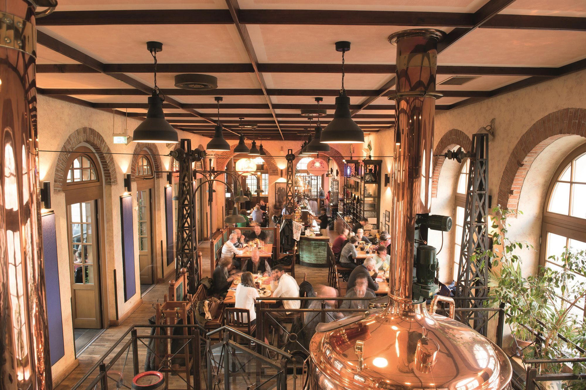 Bayerischer Bahnhof restaurant in Leipzig, Germany