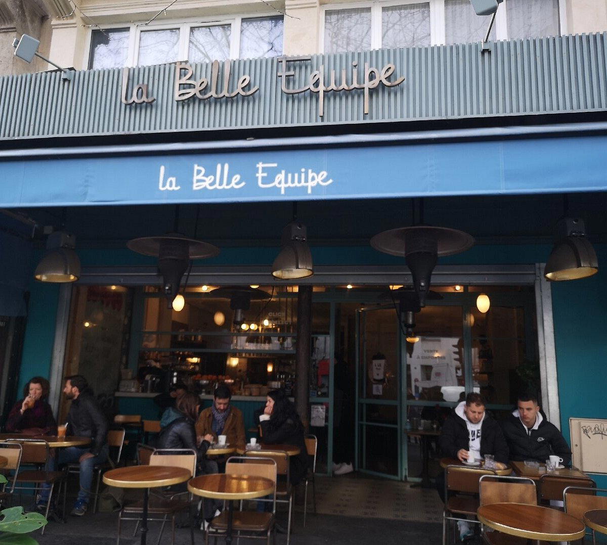 La Belle Équipe restaurant in Paris, France