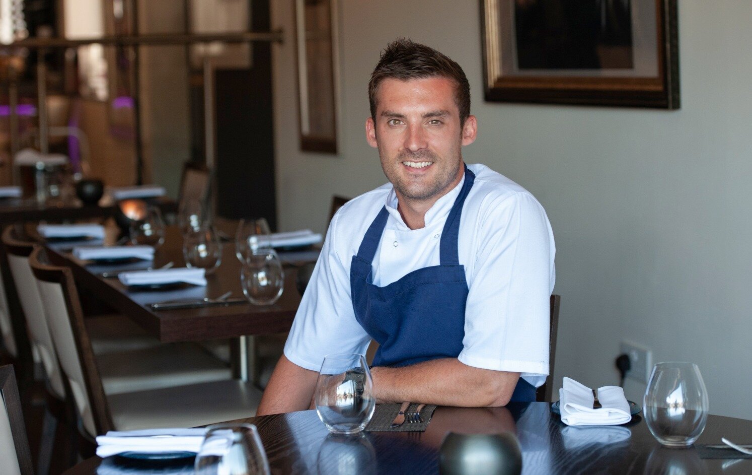 Shaun Dickens at the Boathouse restaurant in Henley, United Kingdom