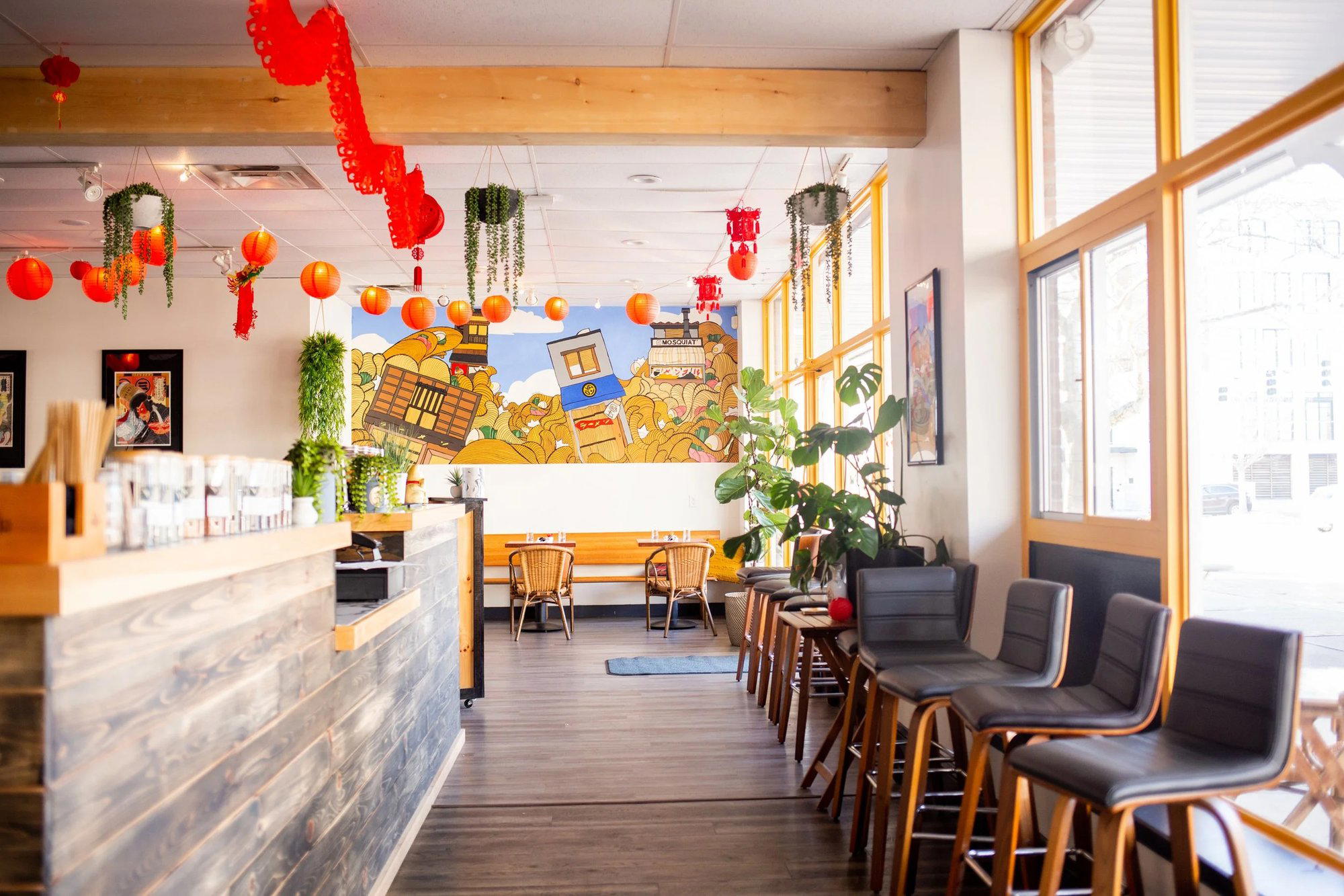 Yagi Noodles restaurant in Newport, United States