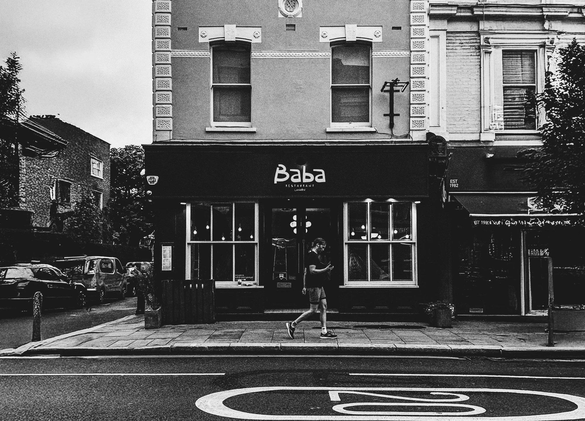 BABA restaurant in London, United Kingdom