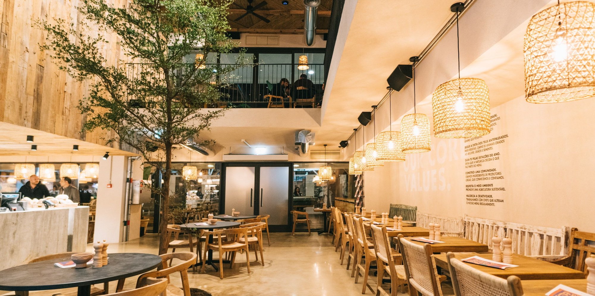 Honest Greens restaurant in Lisbon, Portugal
