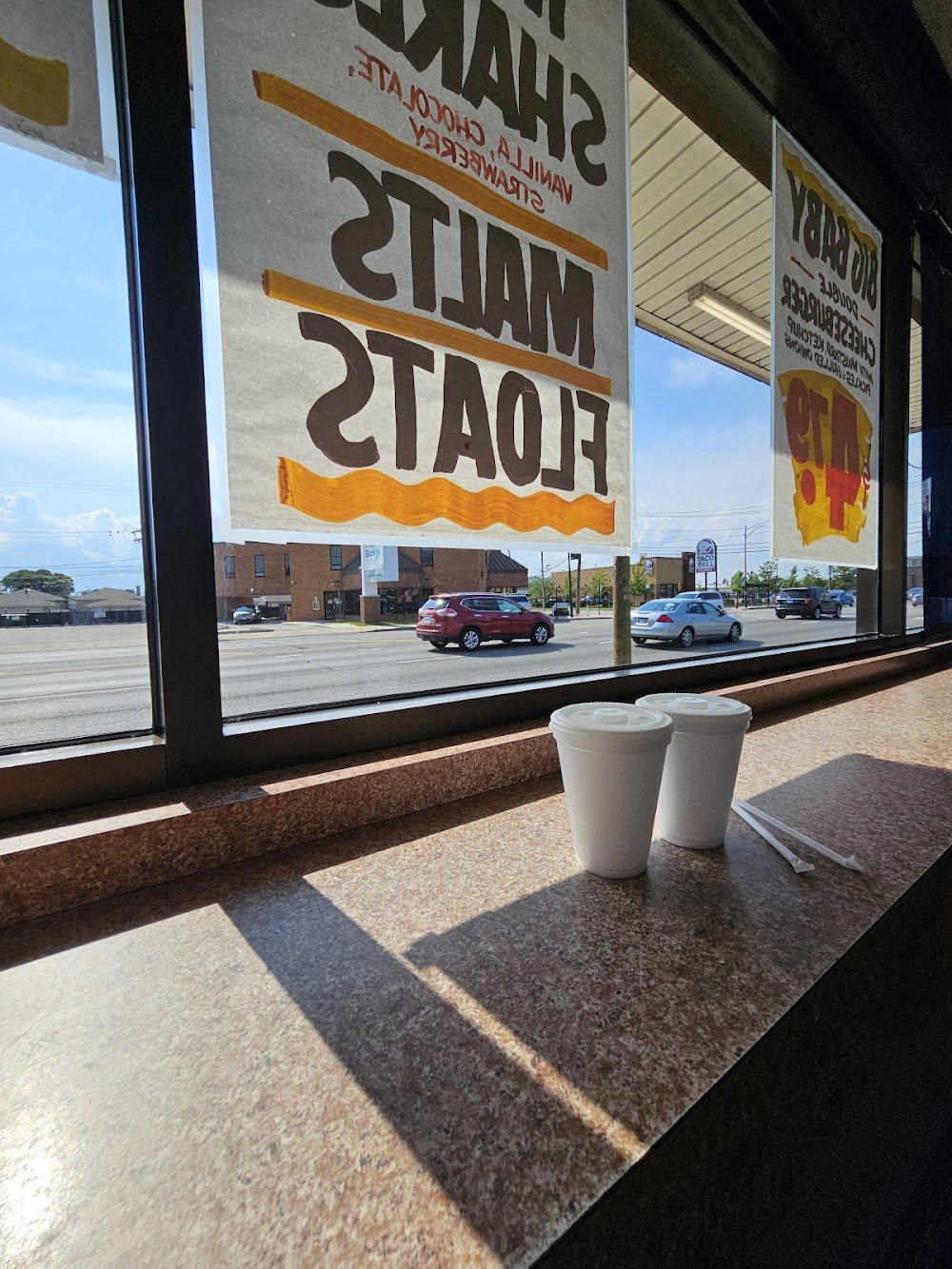 Jacky's Hot Dogs restaurant in Chicago, United States