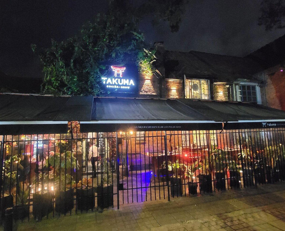 Takuma Cocina Show restaurant in Bogotá, Colombia
