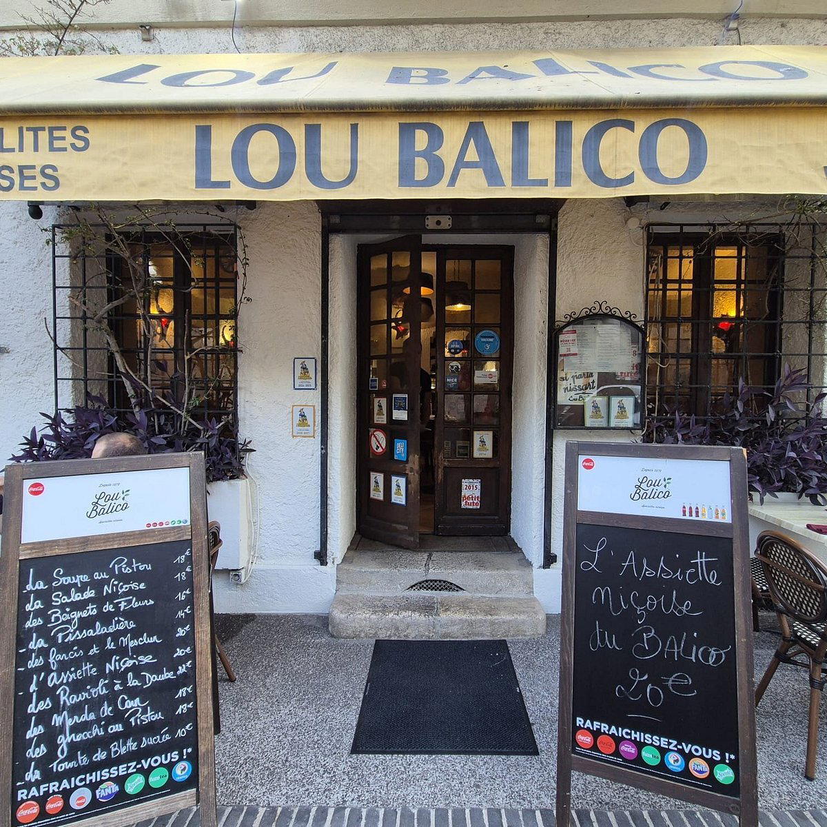 Lou Balico restaurant in Nice, France