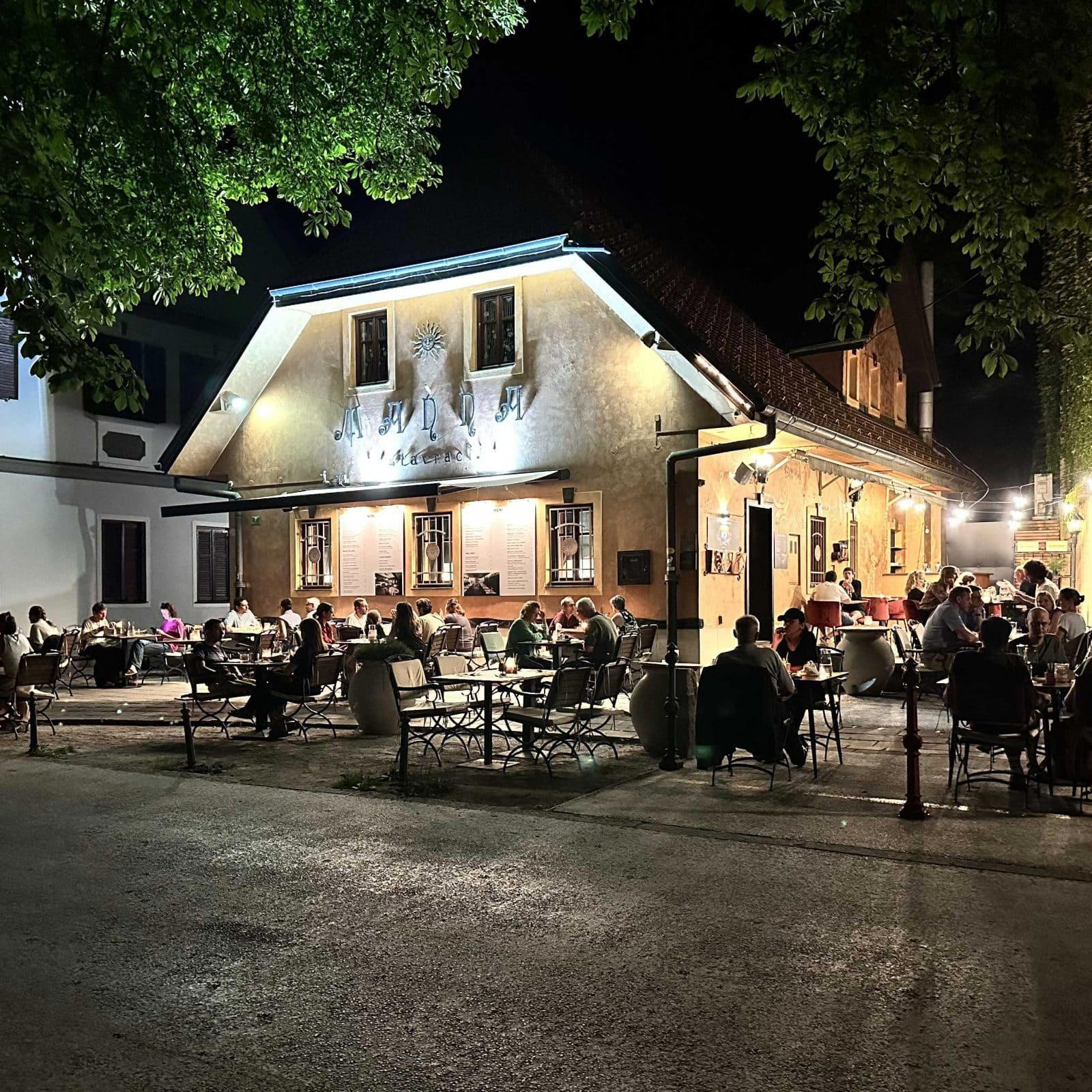 Restaurant Manna restaurant in Ljubljana, Slovenia