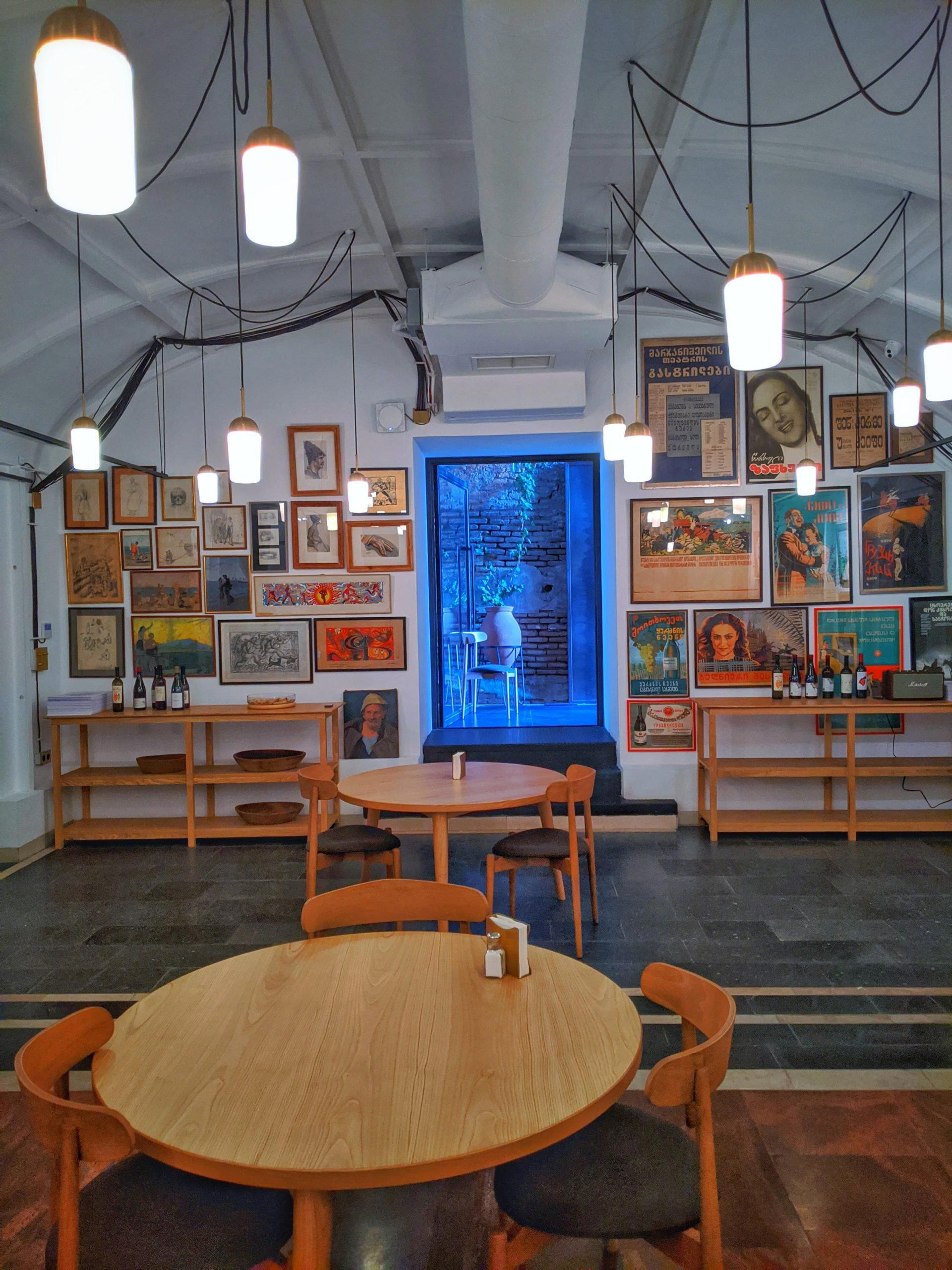 Salobie Bia restaurant in Tbilisi, Georgia