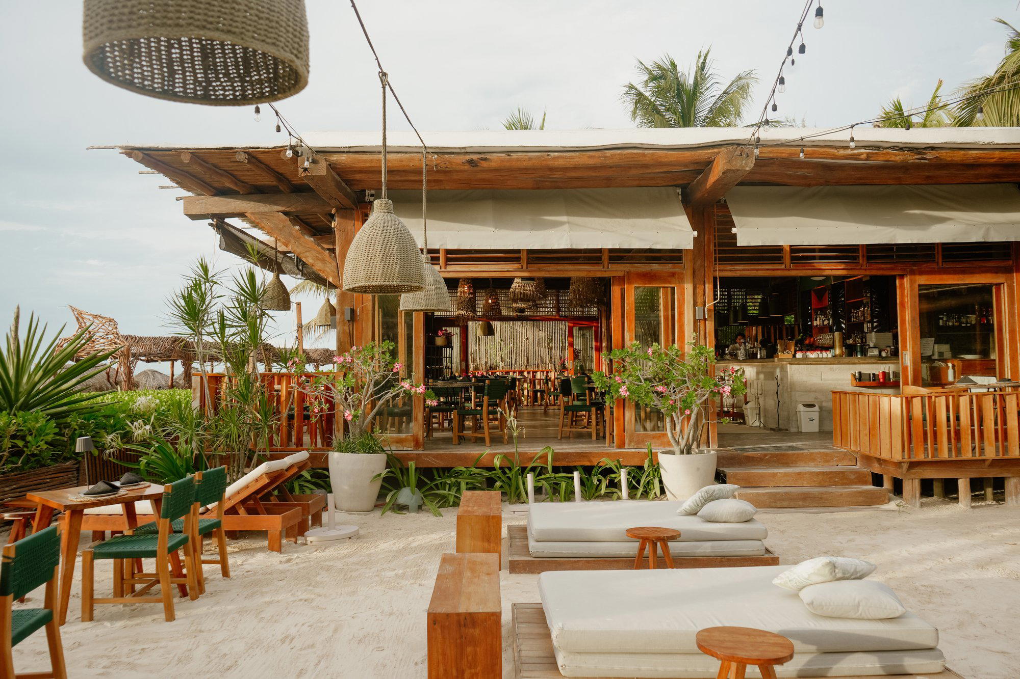 Amanecer restaurant in Isla Holbox