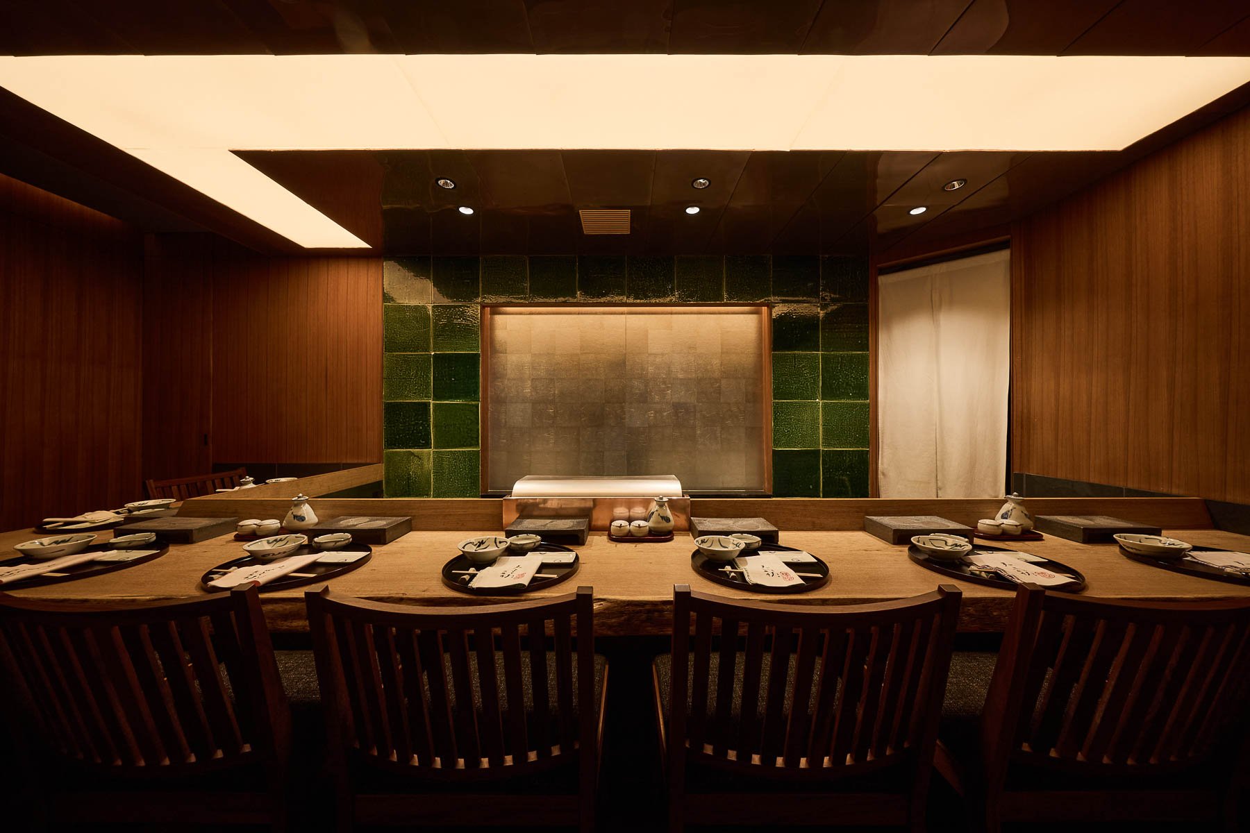 Tempura Yokota restaurant in Tokyo, Japan