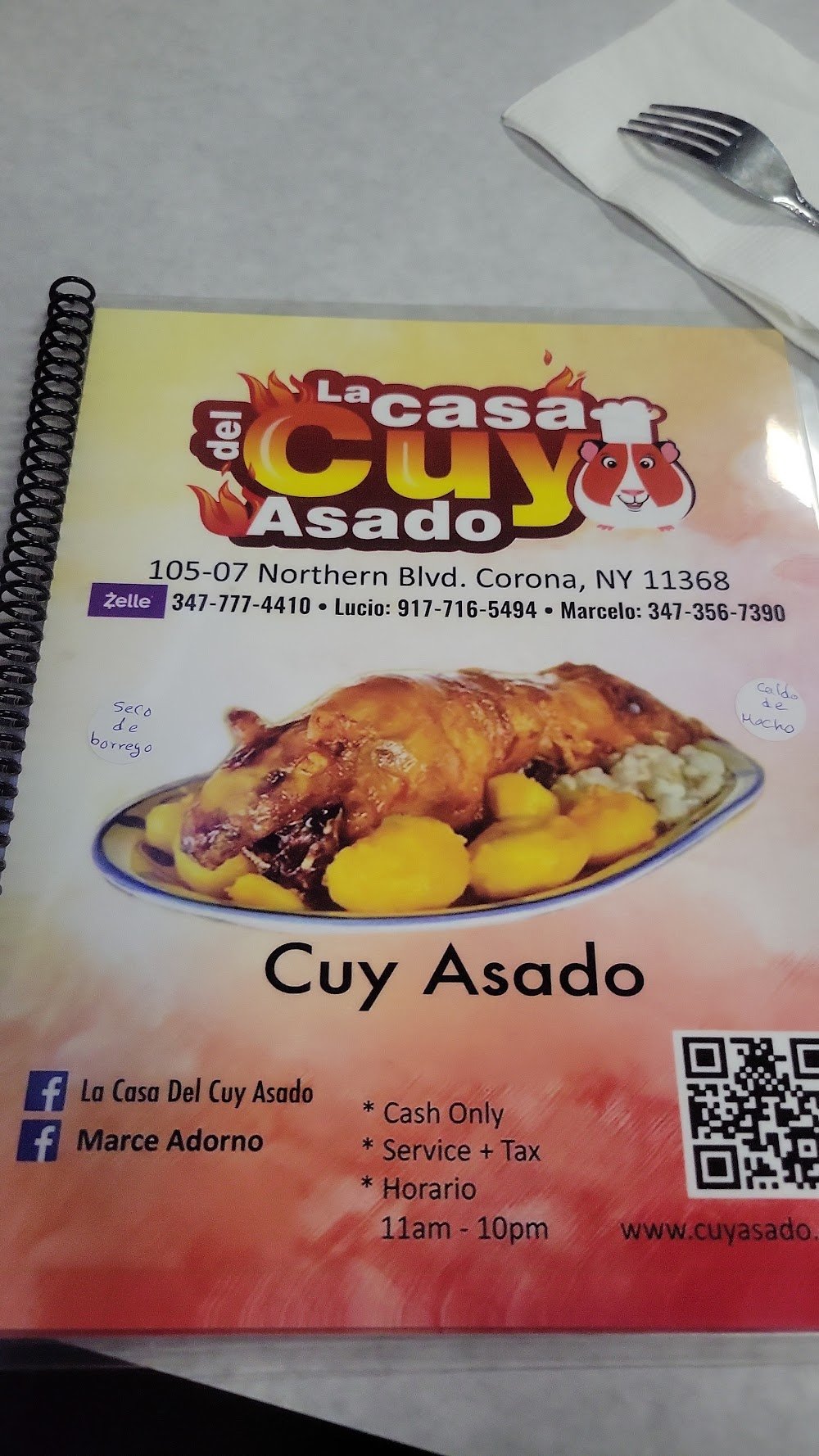 La Casa Del Cuy, Restaurant in New York City