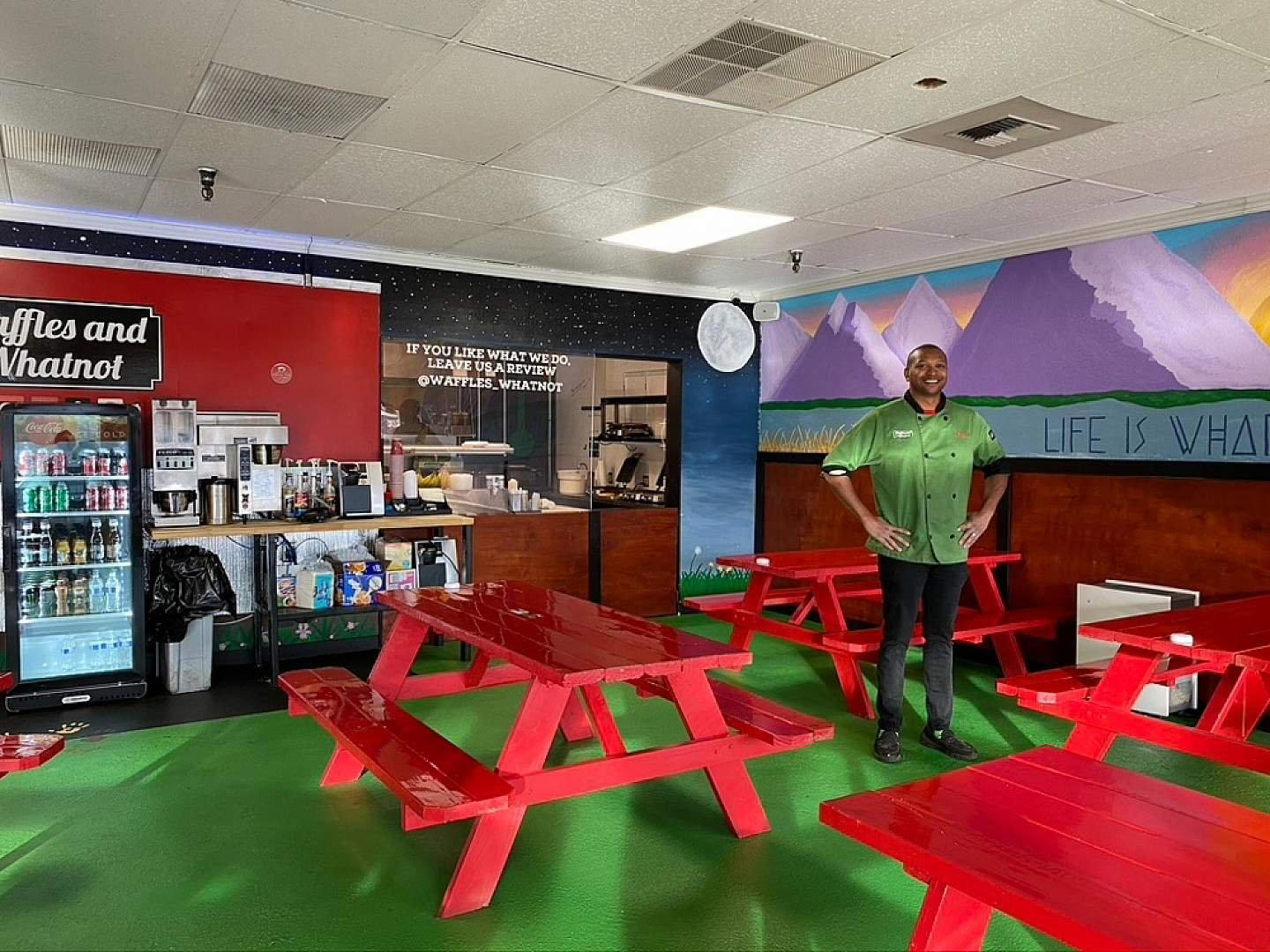 Waffles and Whatnot restaurant in Anchorage