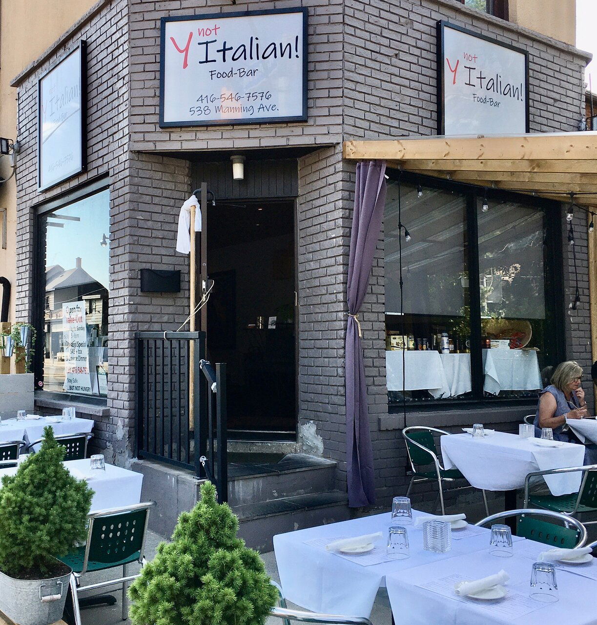 Y Not Italian, Restaurant in Toronto