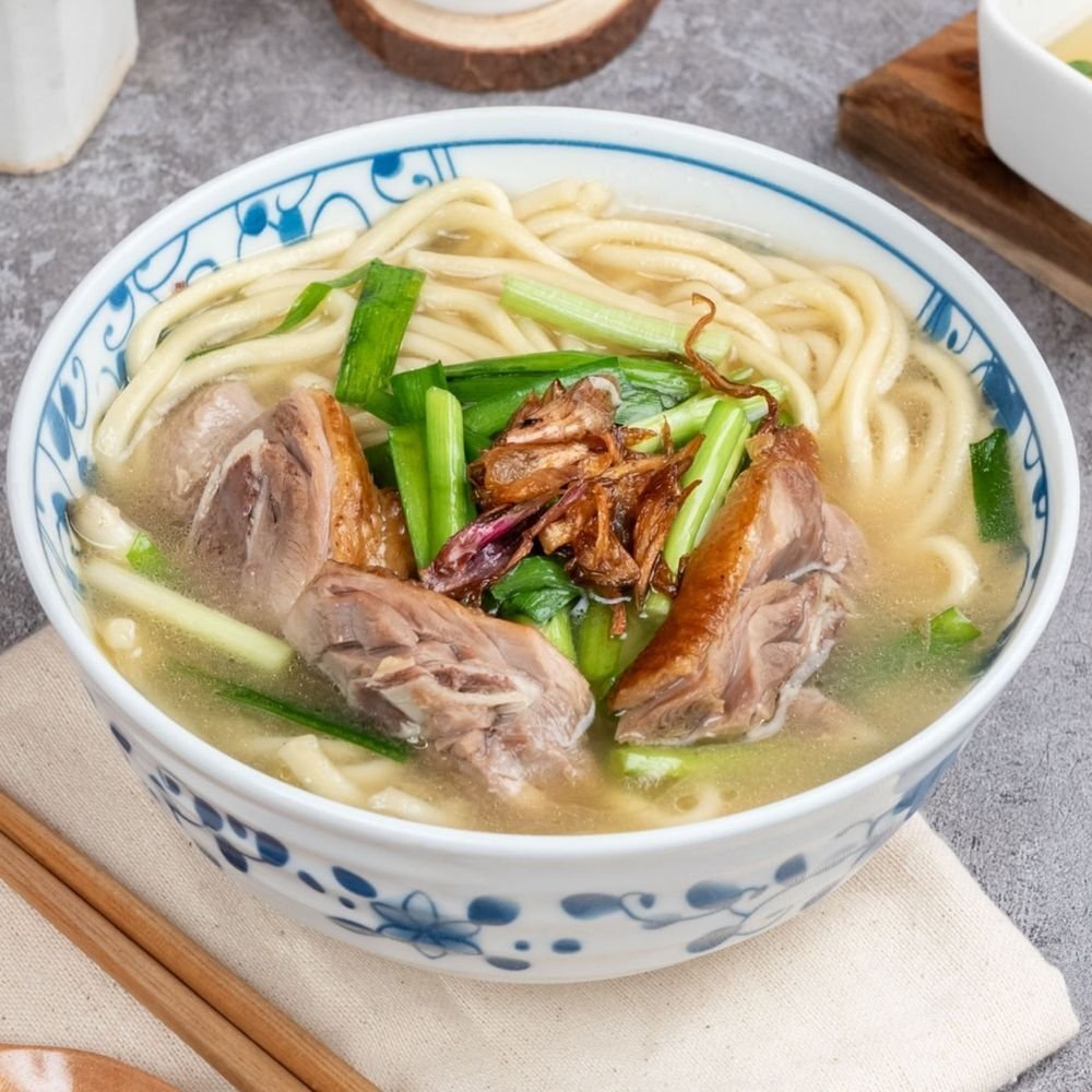 Yuan Wei Duck Noodle restaurant in Hsinchu City, Taiwan