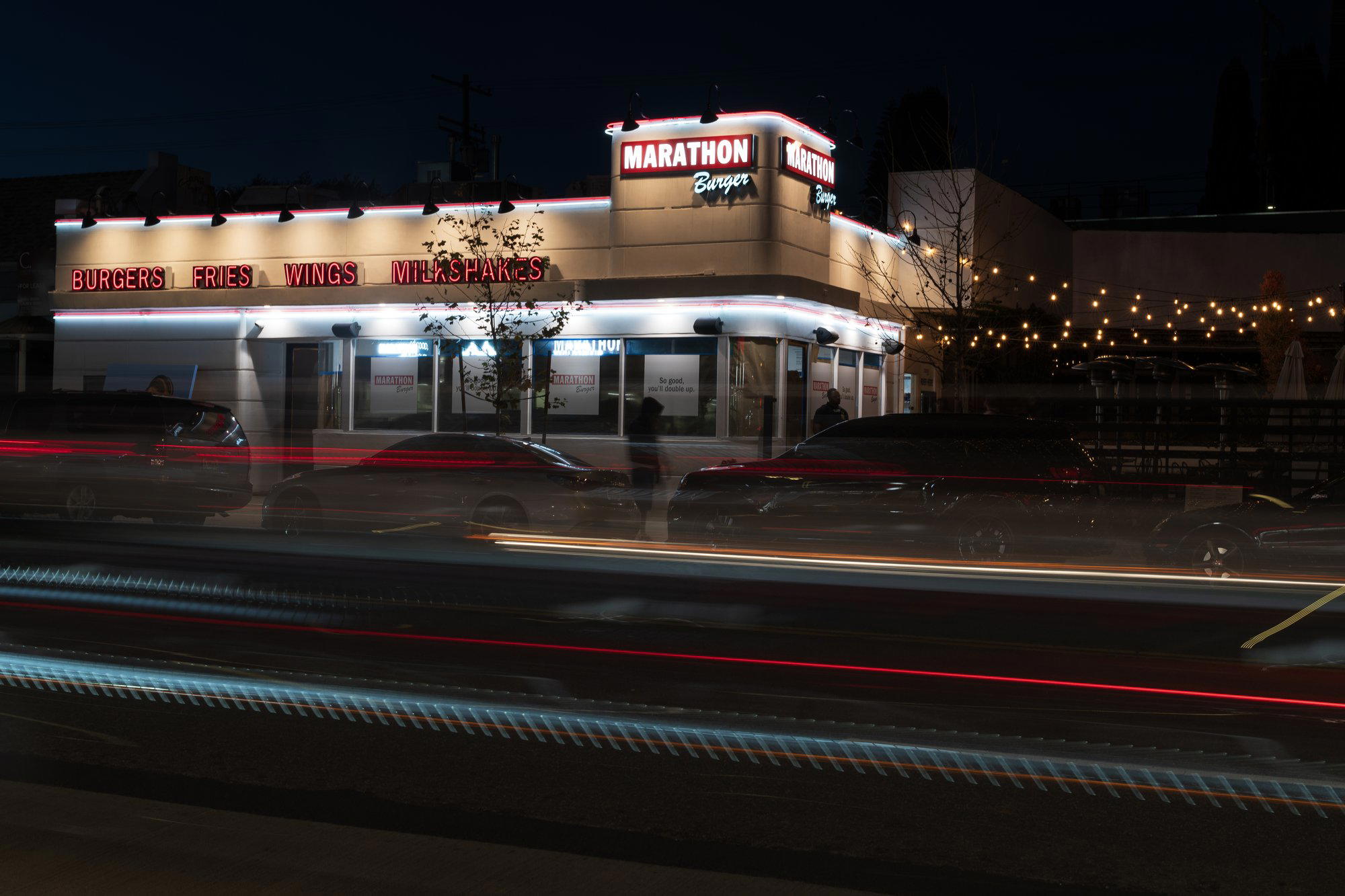 Marathon Burger restaurant in Los Angeles, United States