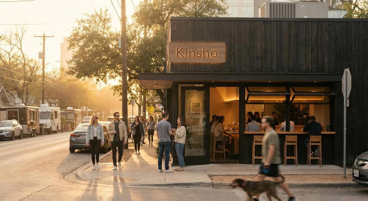 Kinsho restaurant in Austin