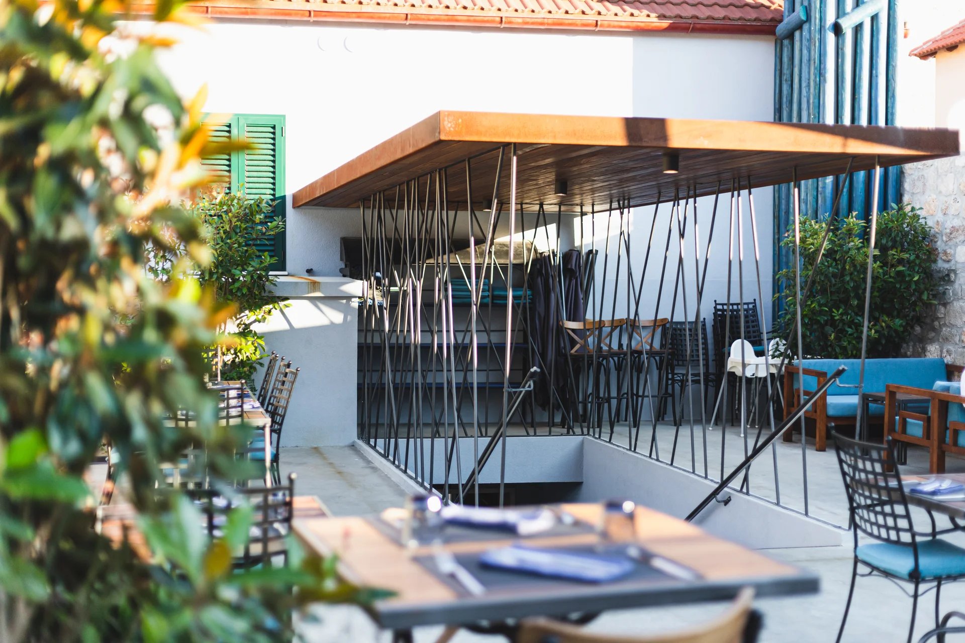 Boket78 restaurant in Bol, Croatia