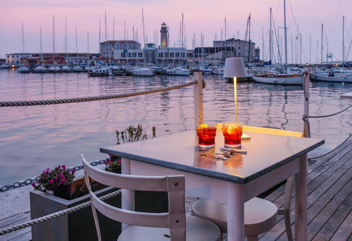 Pier The Roof restaurant in Trieste, Italy