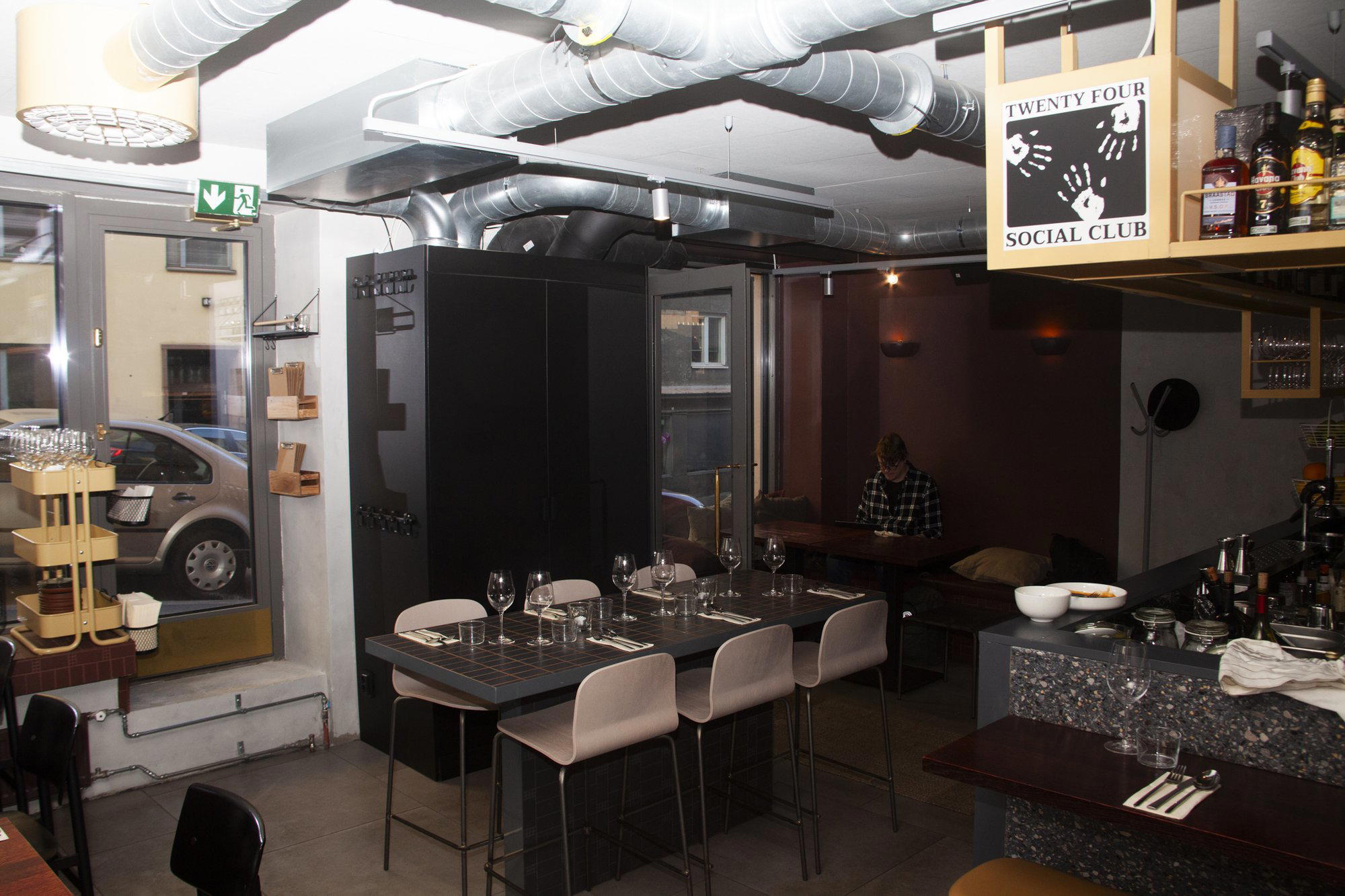 TWENTY FOUR SOCIAL CLUB restaurant in Helsinki, Finland