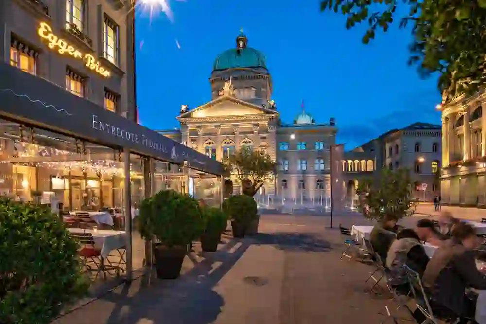 Entrecôte Fédérale restaurant in Bern, Switzerland