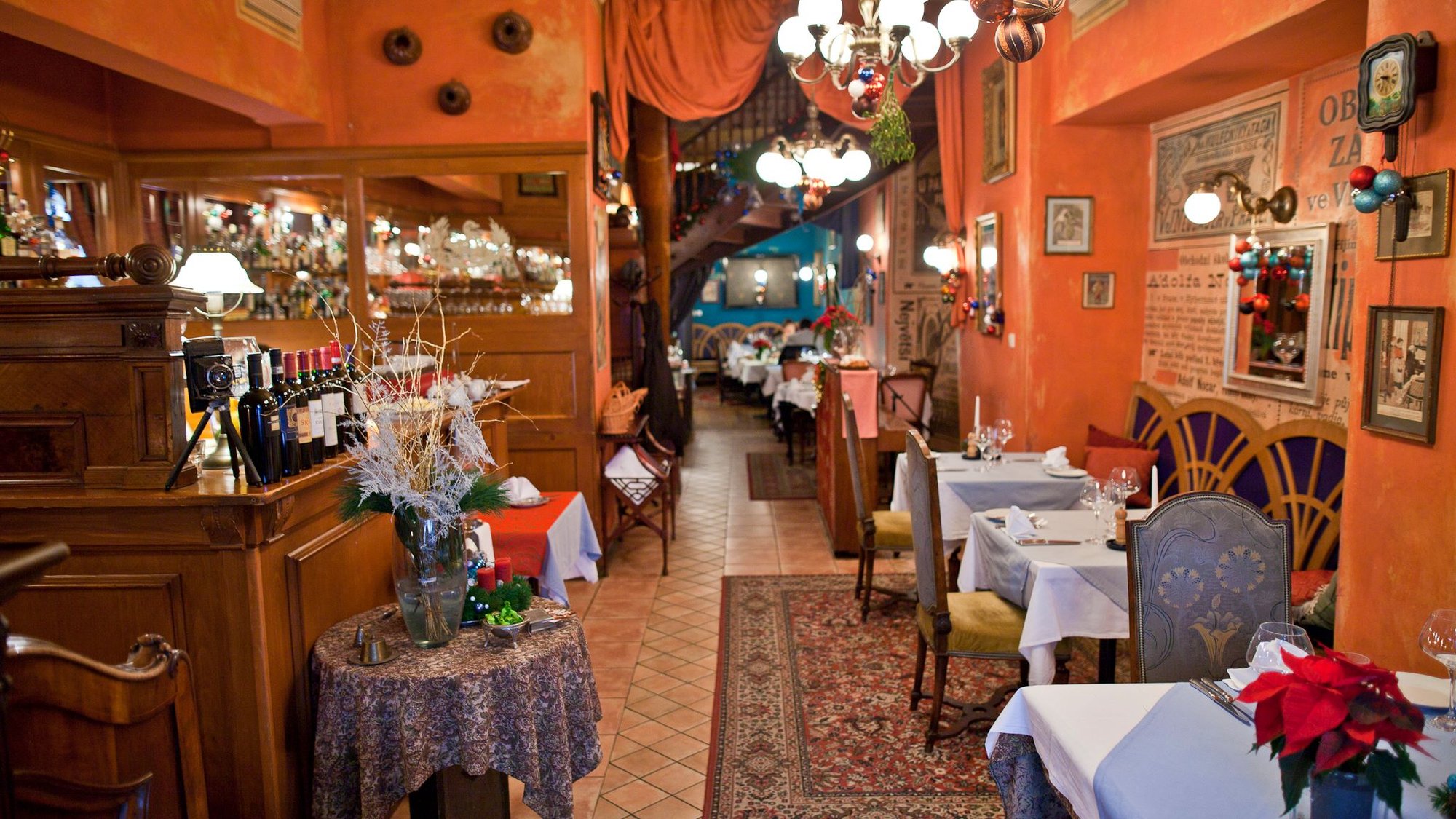 U Modré Kachničky, Restaurant in Prague