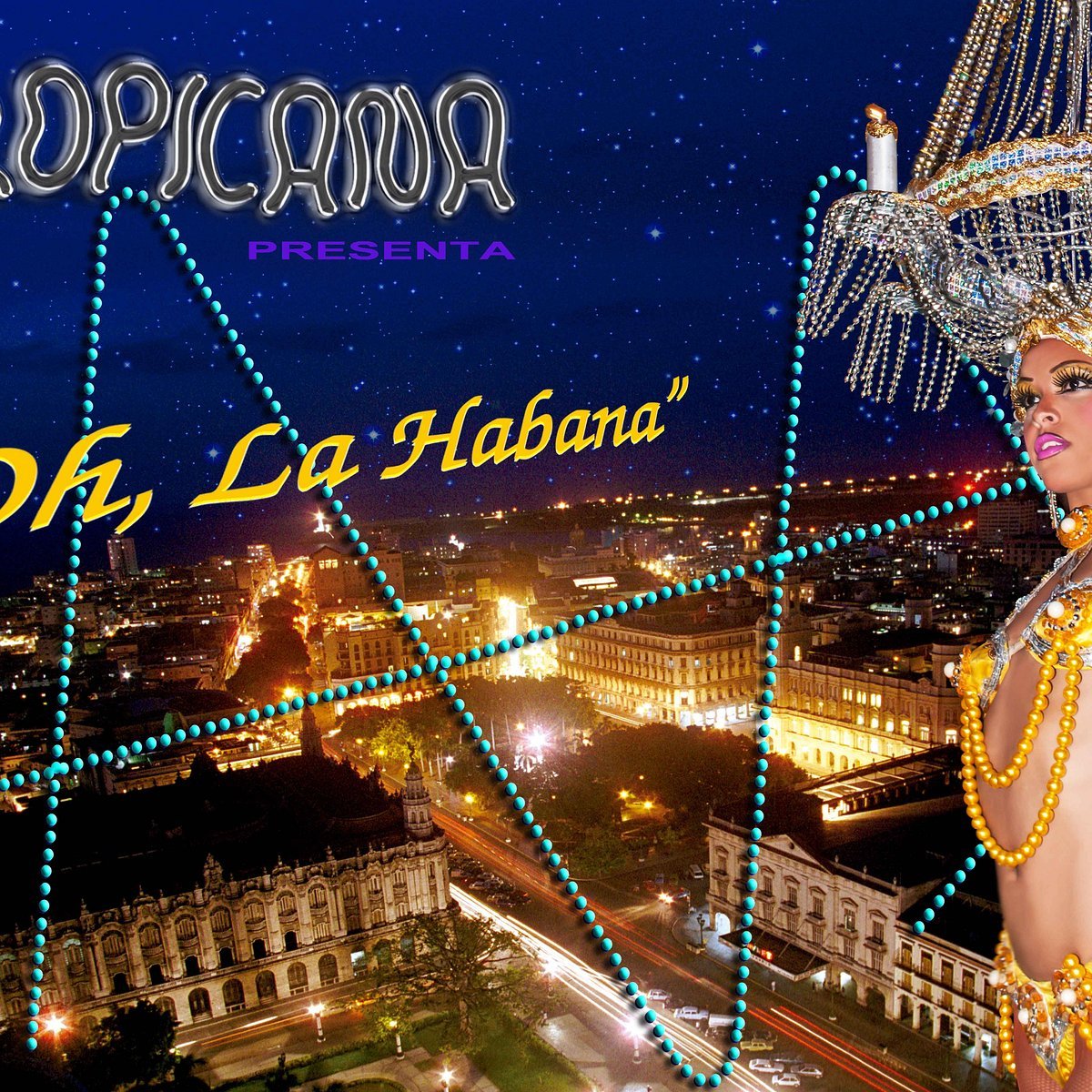 Cabaret Tropicana restaurant in Ciudad De La Habana, Cuba