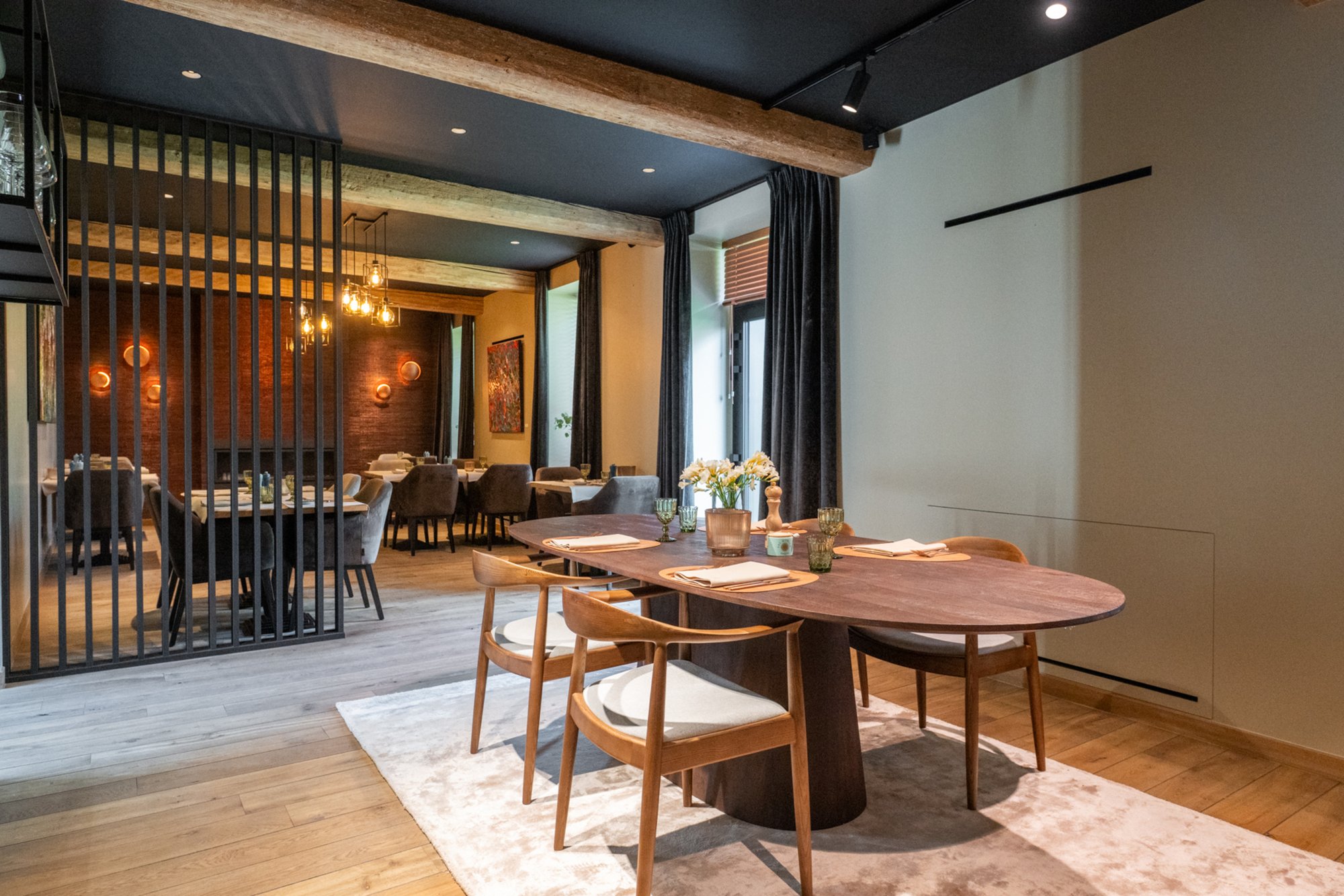 Le 54 restaurant in Tongeren, Belgium