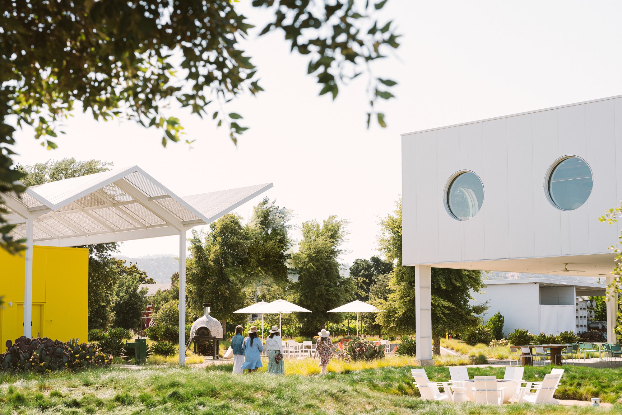 Ashes & Diamonds Winery restaurant in Napa County, United States