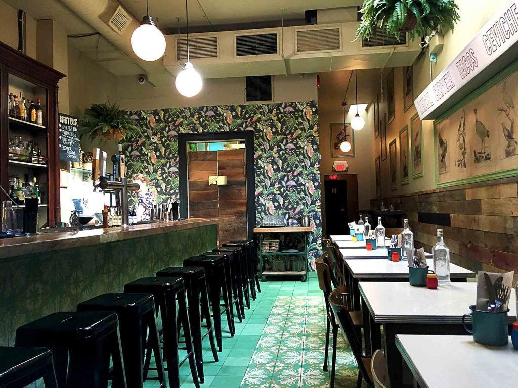 La Mezcaleria restaurant in Vancouver, Canada