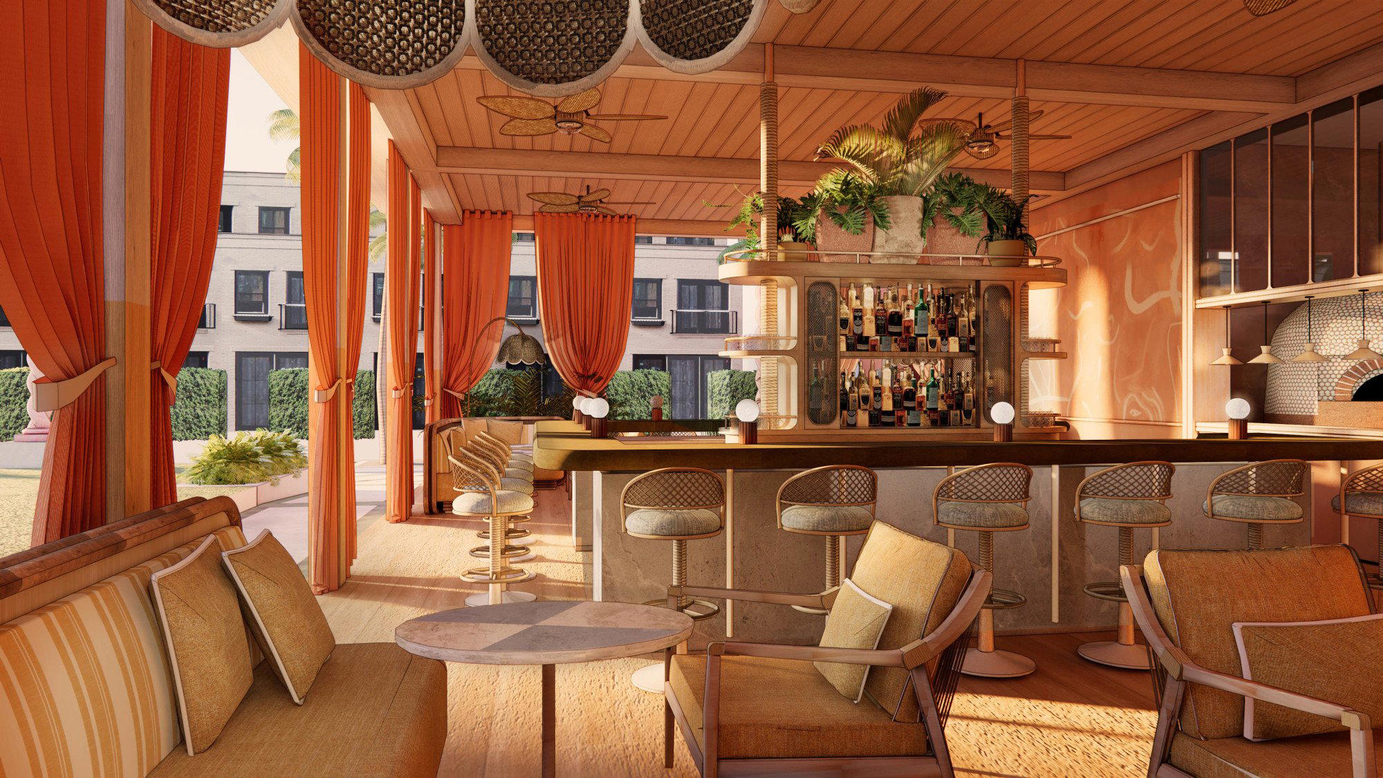Saint Bibiana restaurant in Savannah, United States