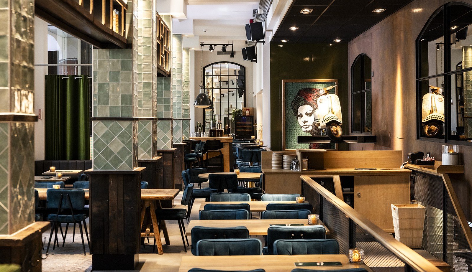 City Hall restaurant in Leiden, Netherlands