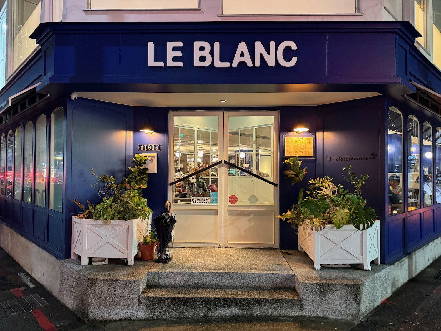 Le Blanc, Restaurant in Taipei