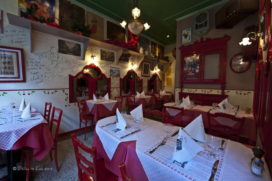 Temps Des Cerises restaurant in Namur, Belgium